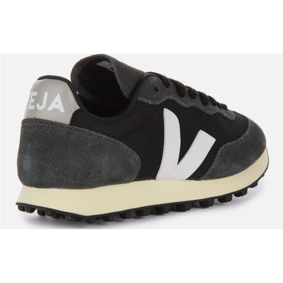 Veja Rio Branco II Alveomesh Sneakers Black White EU 44 / US 11 - Picture 13 of 14